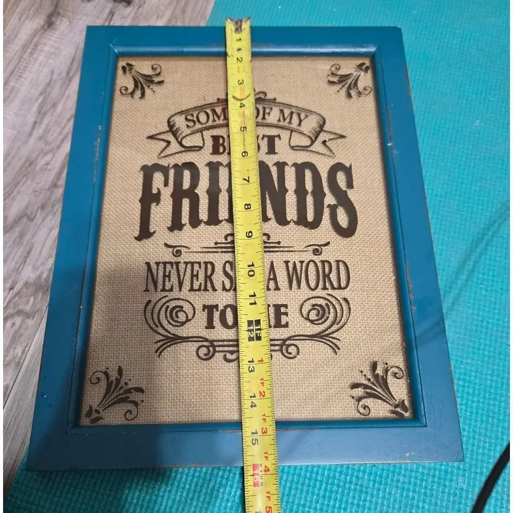 Best friends wall decor frame